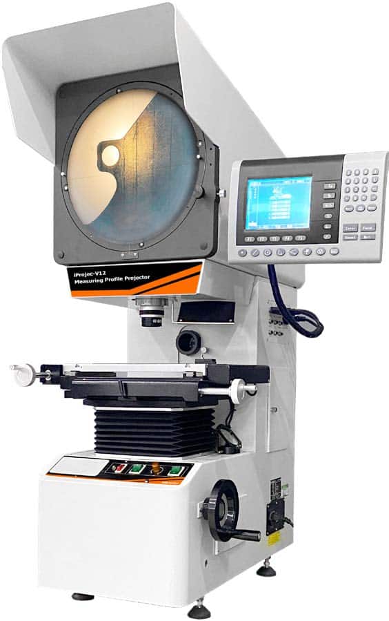 iProjec-V12 Vertical Measuring Profile Projector - Mikrosize Measuring ...