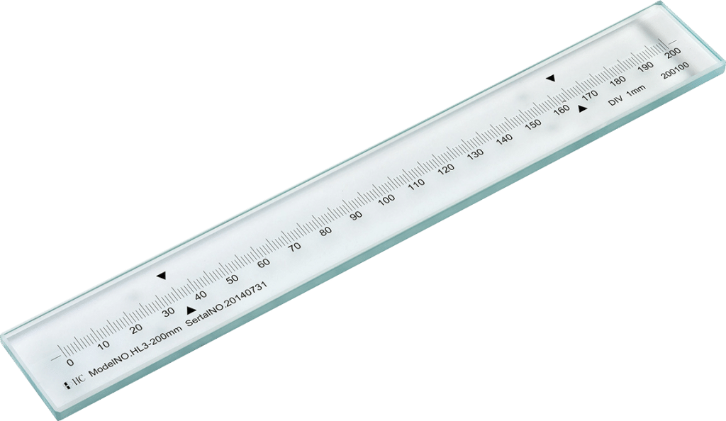 Line Thickness Ruler Line Scale Ruler - Mikrosize Measuring and Testing Instruemnt