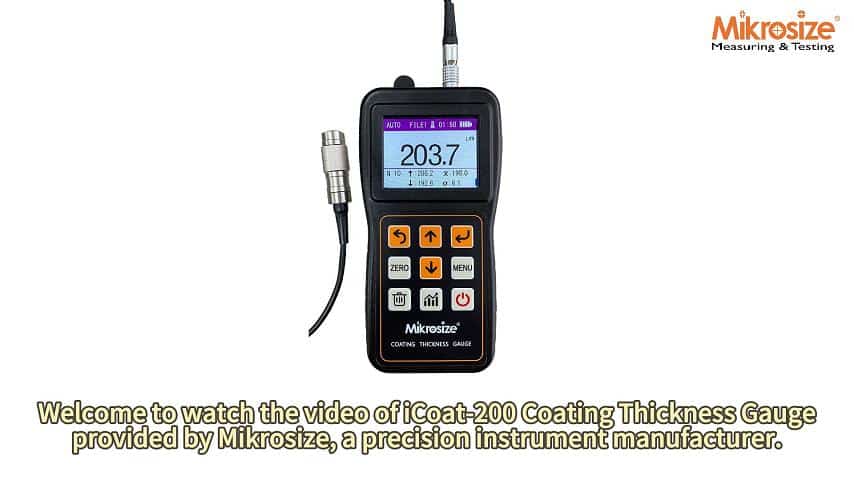 iCoat-200 Coating Thickness Gauge