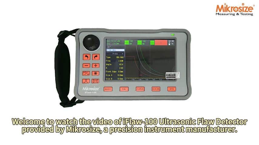 iFlaw-100 Ultrasonic Flaw Detector