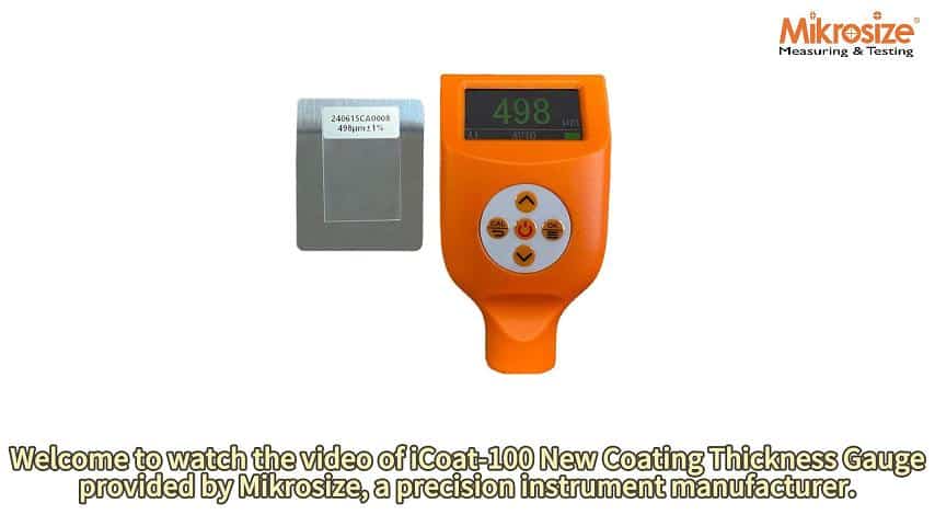 iCoat-100 NEW Coating Thickness Gauge
