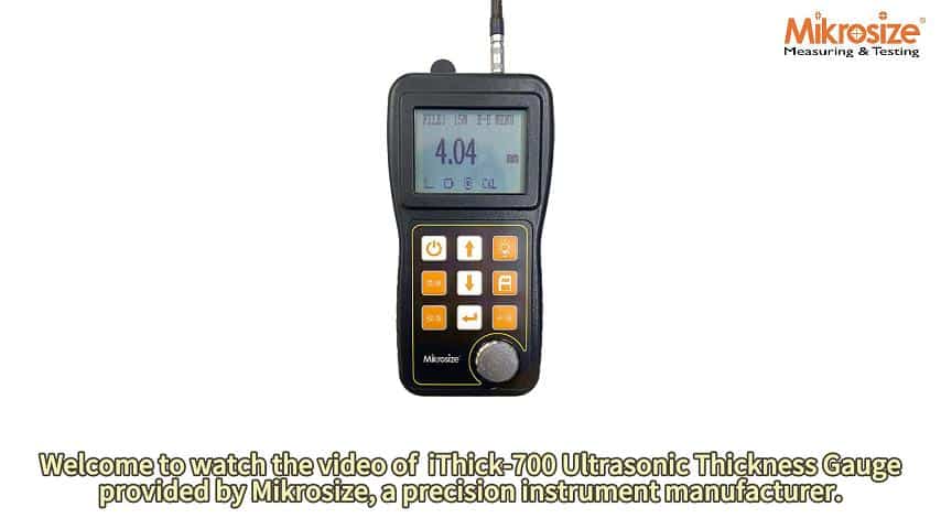 iThick-700 Ultrasonic Thickness Gauge