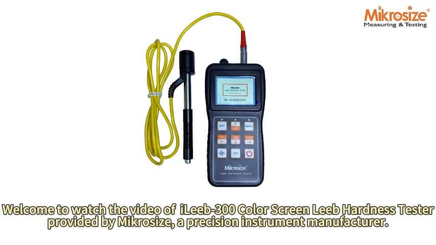 iLeeb-300 Color Screen Leeb Hardness Tester
