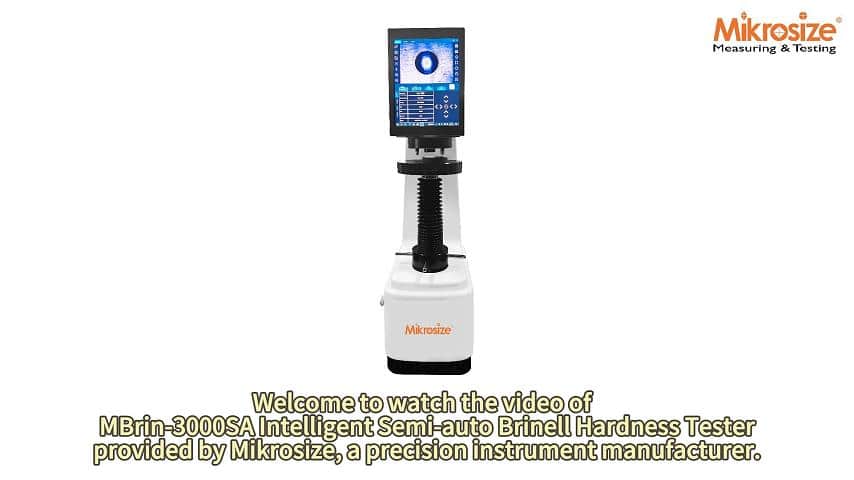 MBrin-3000SA Intelligent Semi-auto Brinell Hardness Tester