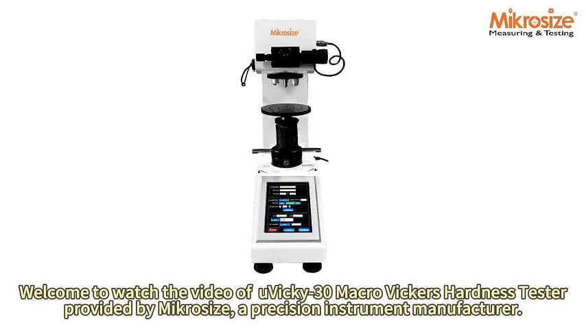 uVicky-30 Macro Vickers Hardness Tester