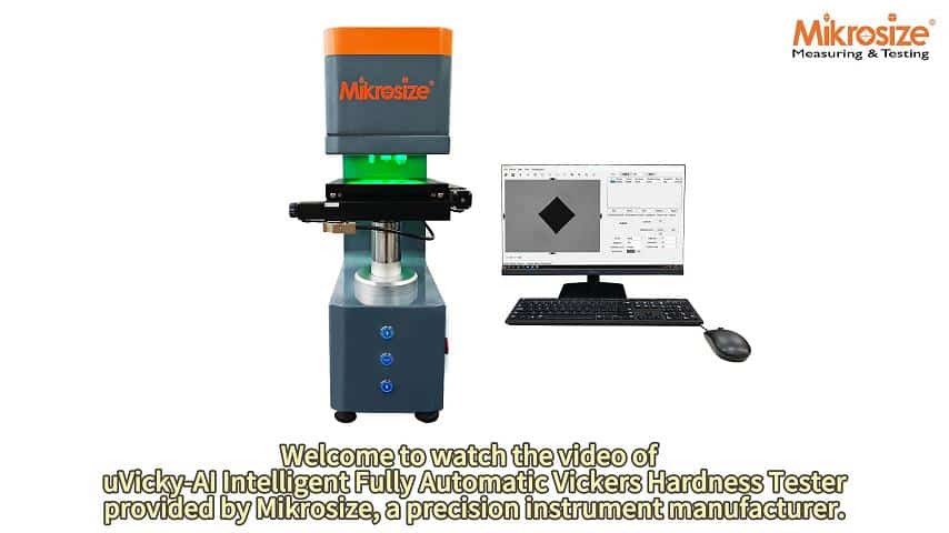 uVicky-AI Intelligent Fully Automatic Vickers Hardness Tester