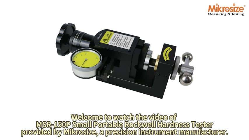 MSR-150P Small Portable Rockwell Hardness Tester