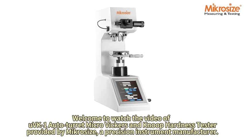 uVK-1 Auto-turret Micro Vickers and Knoop Hardness Tester