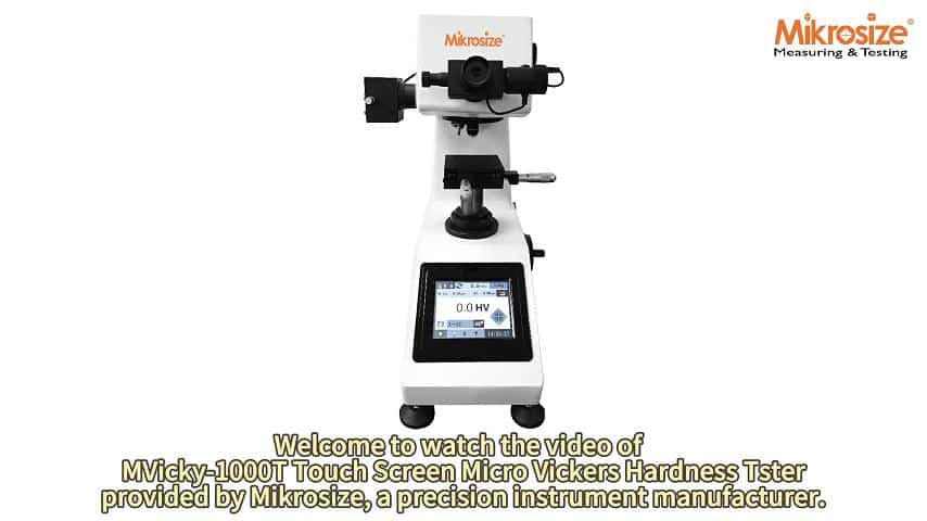 MVicky-1000T Touch Screen Micro Vickers Hardness Tster