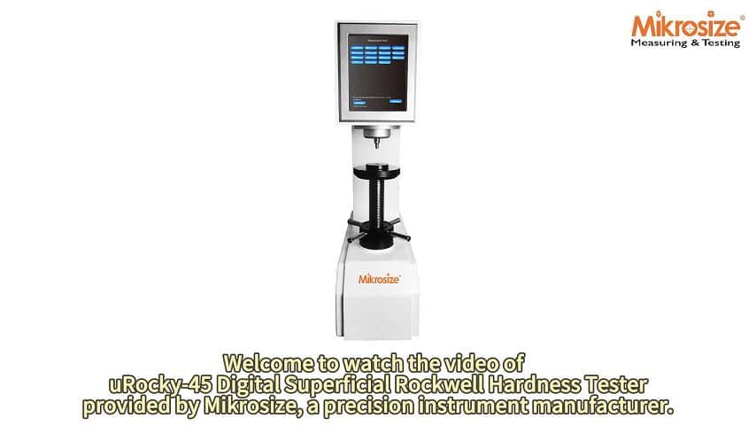 uRocky-45 Digital Superficial Rockwell Hardness Tester