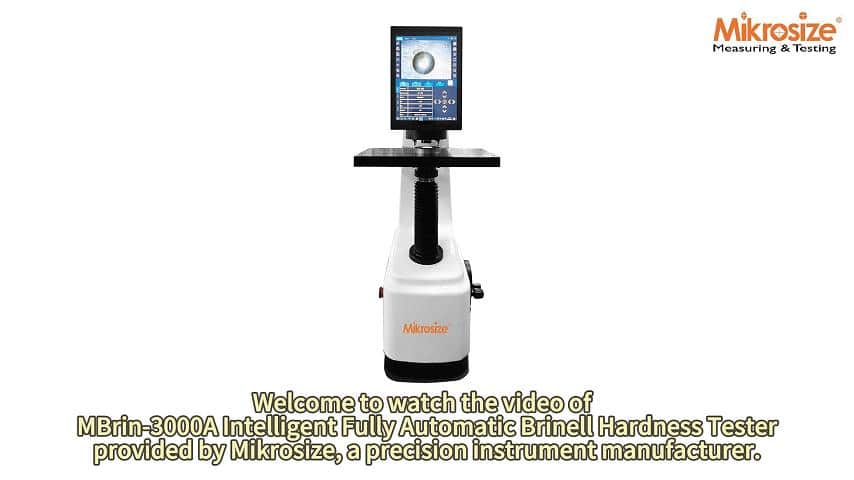 MBrin-3000A Intelligent Fully Automatic Brinell Hardness Tester