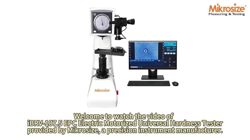 iBRV-187.5 EPC Electric Motorized Universal Hardness Tester