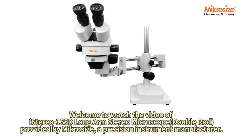 iStereo-165D Long Arm Stereo Microscope(Double Rod)