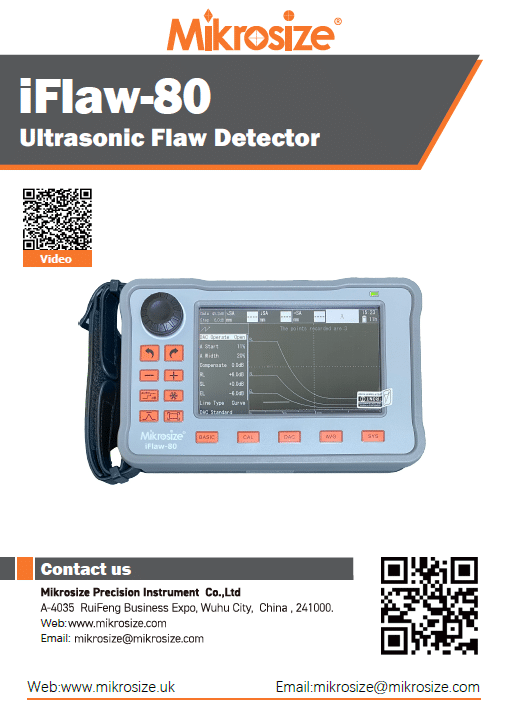 iFlaw-80 Ultrasonic Flaw Detector