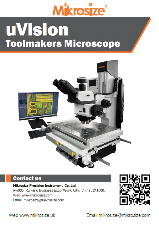 uVision Toolmakers Microscope