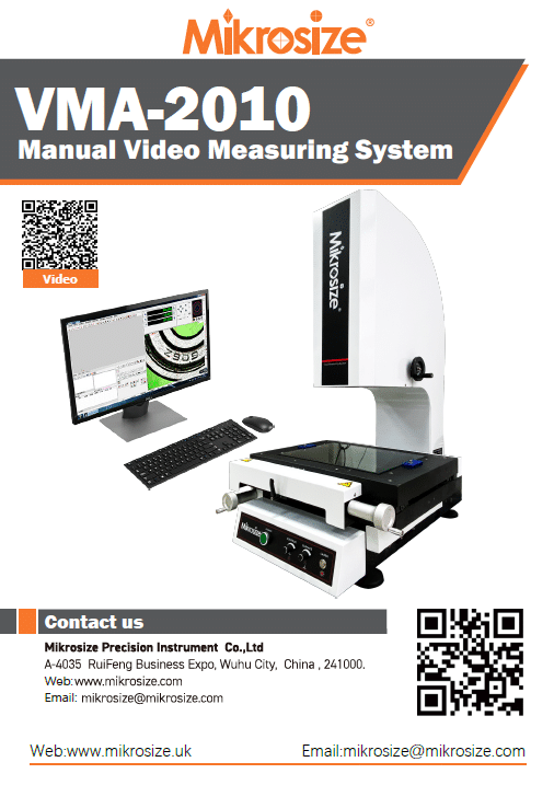 VMA-2010 Manual Video Measuring System