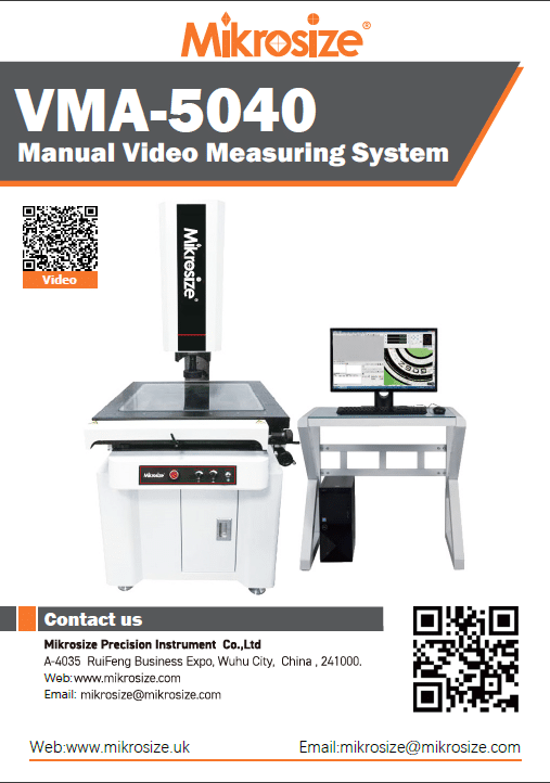 VMA-5040 Manual Video Measuring System