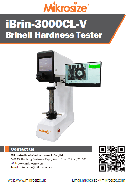 iBrin-3000CL-V Brinell Hardness Tester