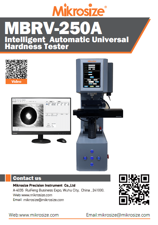 MBRV-250A Intelligent Automatic Universal Hardness Tester