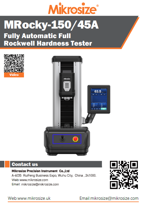 MRocky-150/45A Fully Automatic Full Rockwell Hardness Tester
