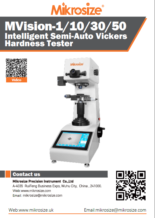 MVision-10/30/50 Intelligent Macro Vickers Hardness Tester
