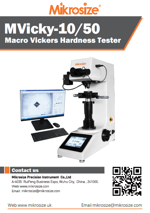 MVicky-10/50 Macro Vickers Hardness Tester