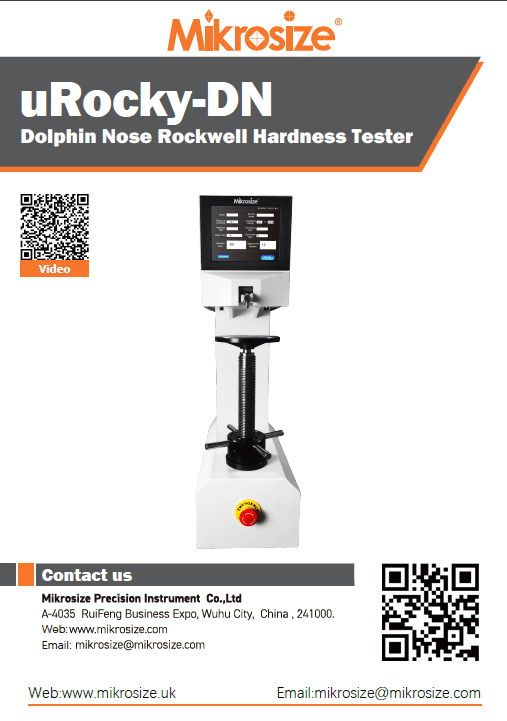 uRocky-DN Dolphin Nose Rockwell Hardness Tester