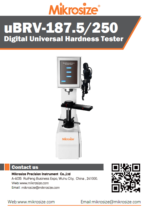 uBRV-187.5/250 Digital Universal Hardness Tester