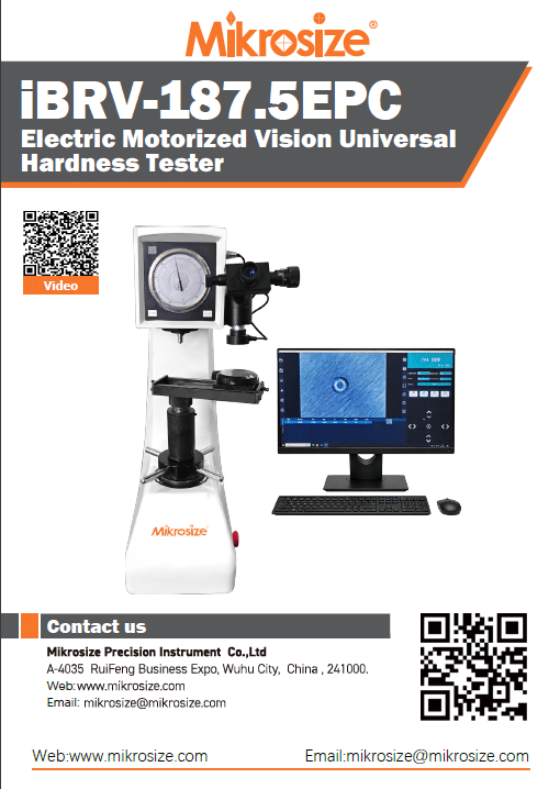 iBRV-187.5 EPC Electric Motorized Universal Hardness Tester