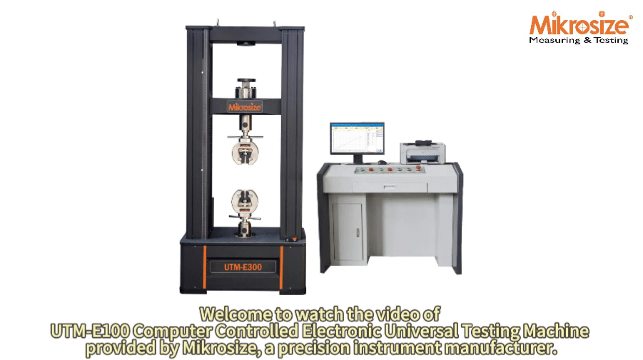 UTM-E100 Computer Controlled Electronic Tensile Testing Machine