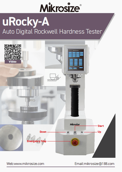 uRocky-150/45A Digital Twin Rockwell Hardness Tester