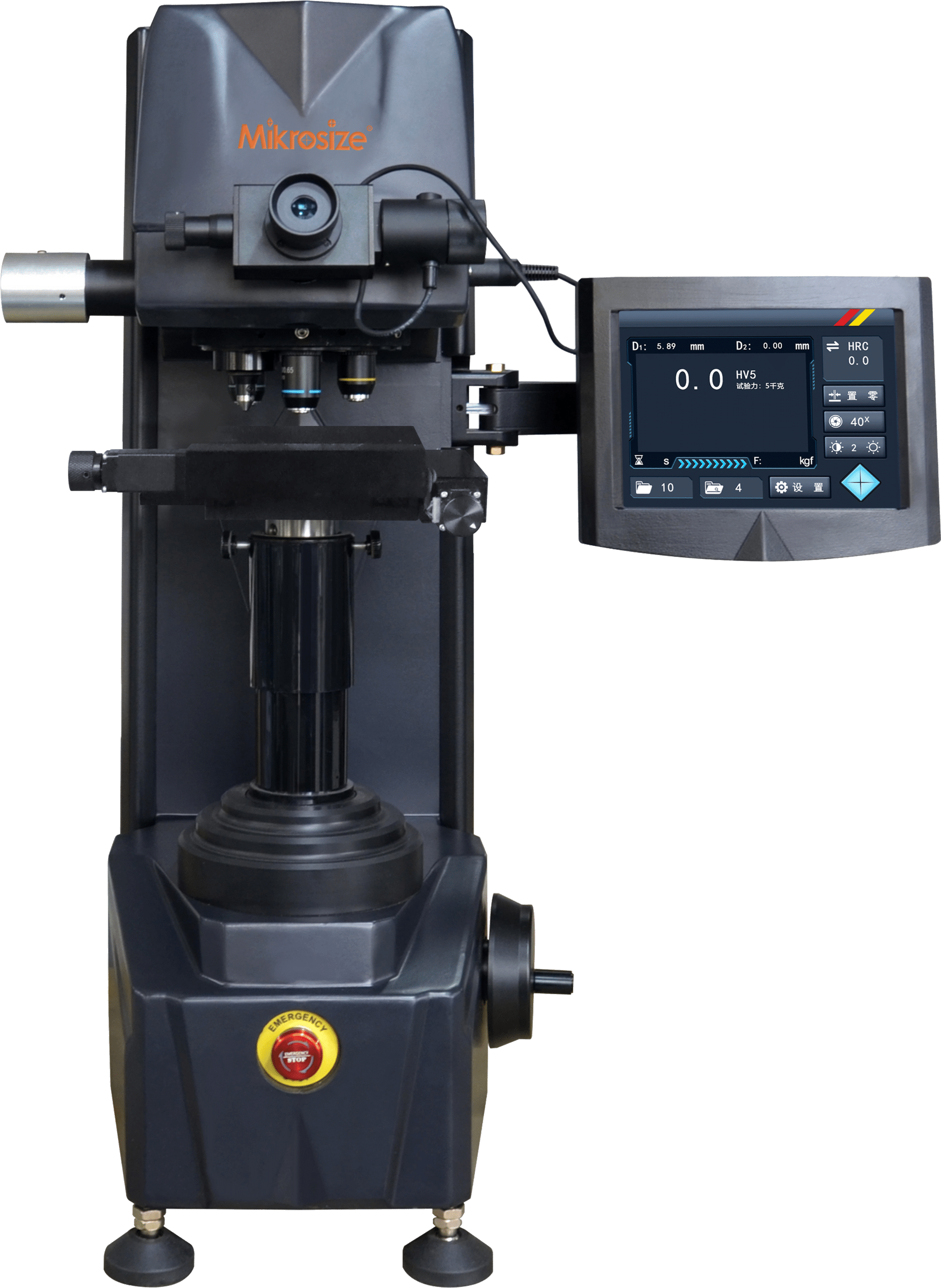 MVicky 10 50 Digital Touch Screen Macro Vickers Hardness Tester3 scaled