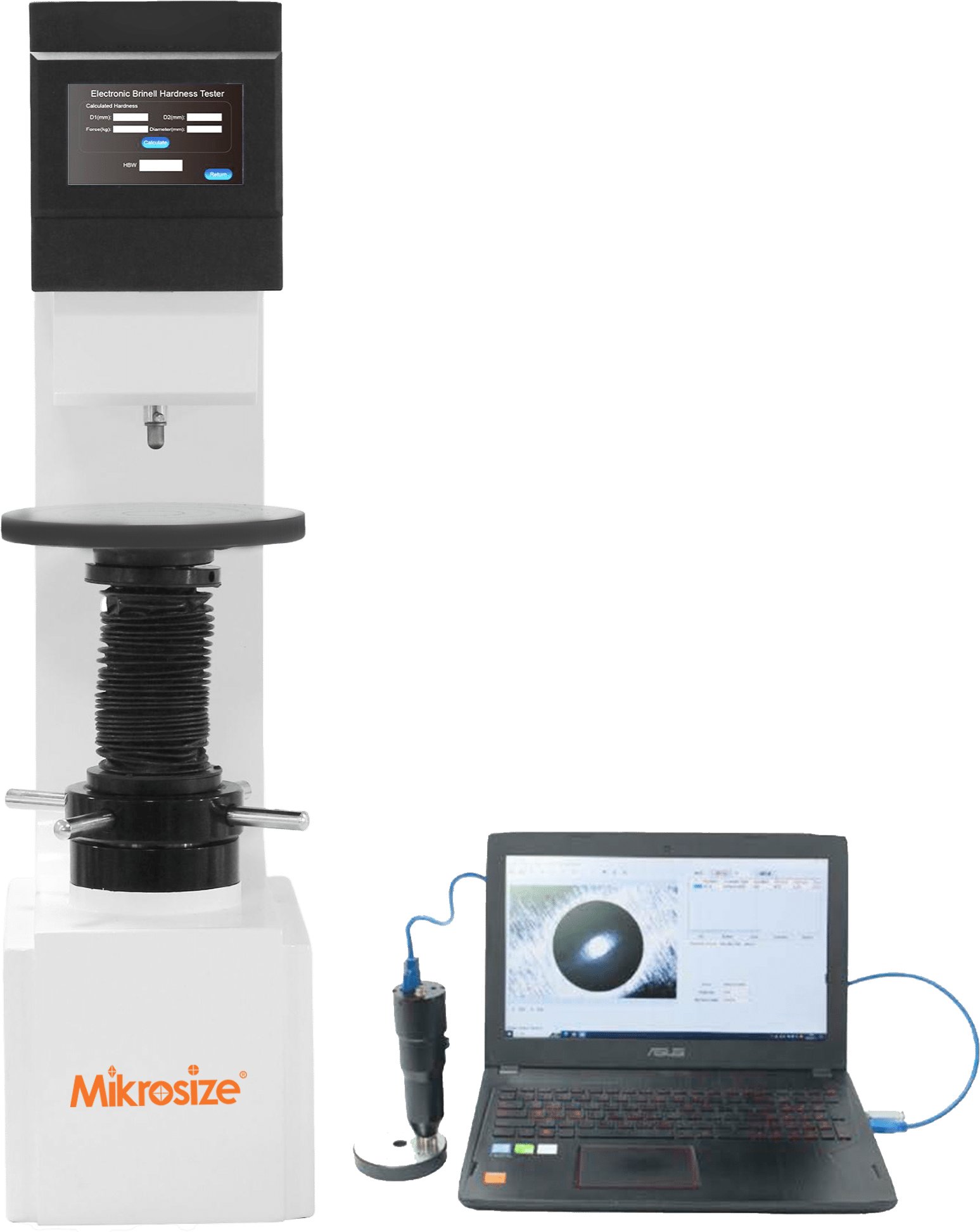 uBrin-3000E Electronic Touch Screen Brinell Hardness Tester