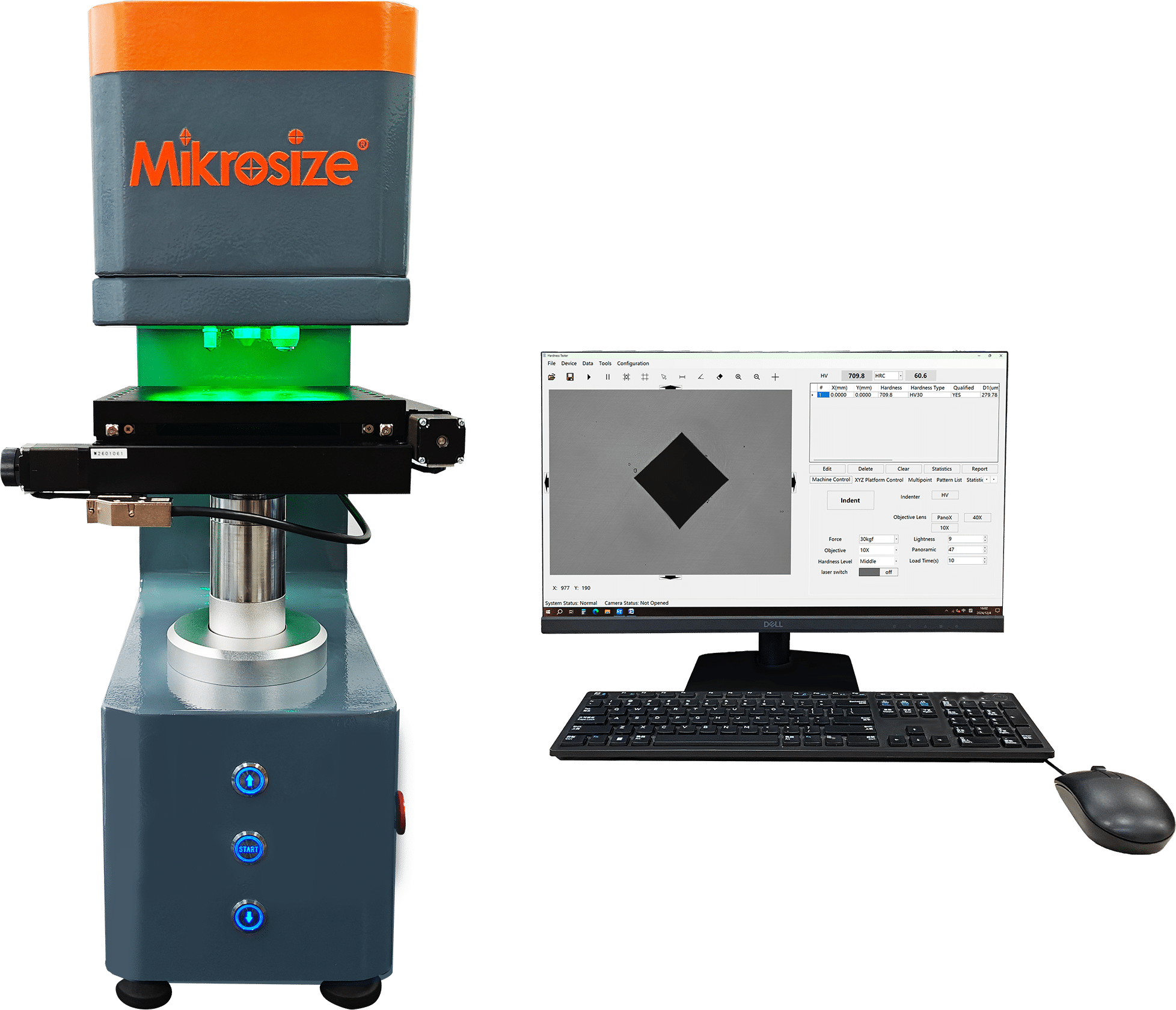 uVicky-1AI Intelligent Automatic Micro Vickers Hardness Tester