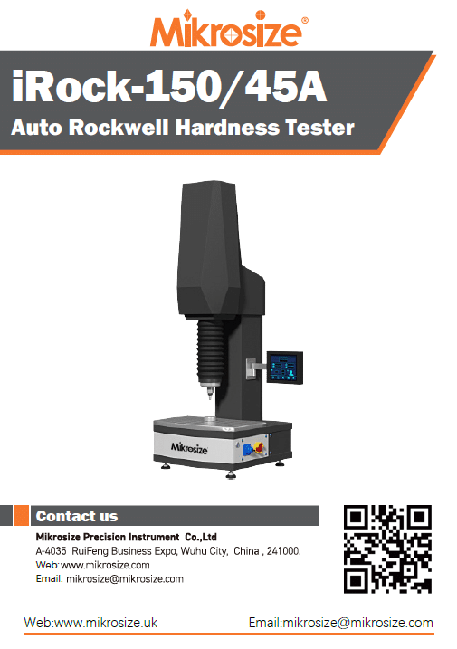 iRock-150/45A Auto Rockwell Hardness Tester