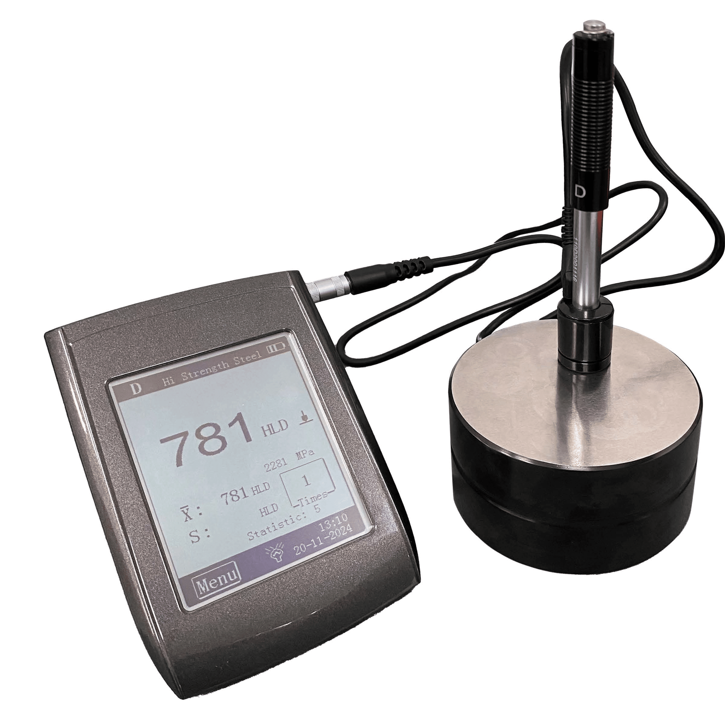 Leeb Hardness Tester | Portable Metal Hardness Gauge for Large Workpieces