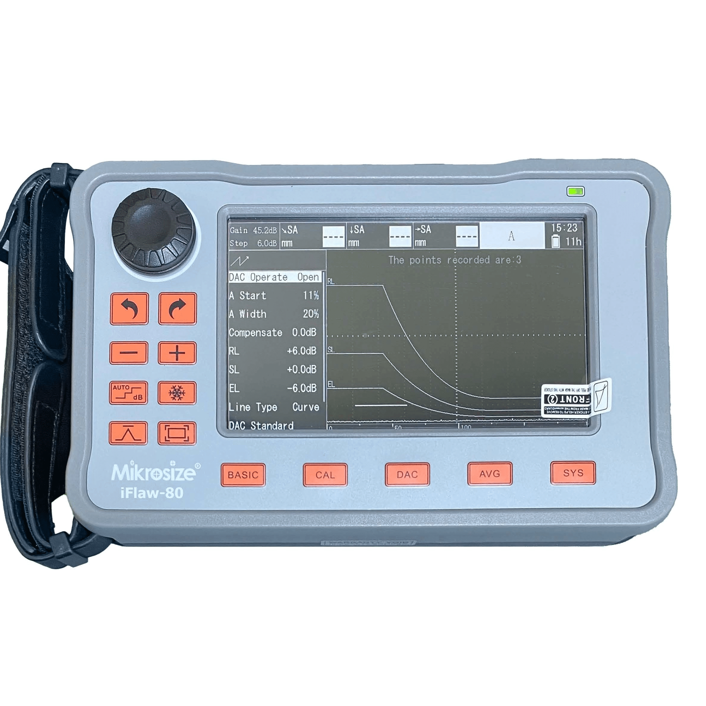 iFlaw-80 Portable Ultrasonic Flaw Detector: High-Precision NDT Instrument for Weld, Rail & Aircraft Inspection