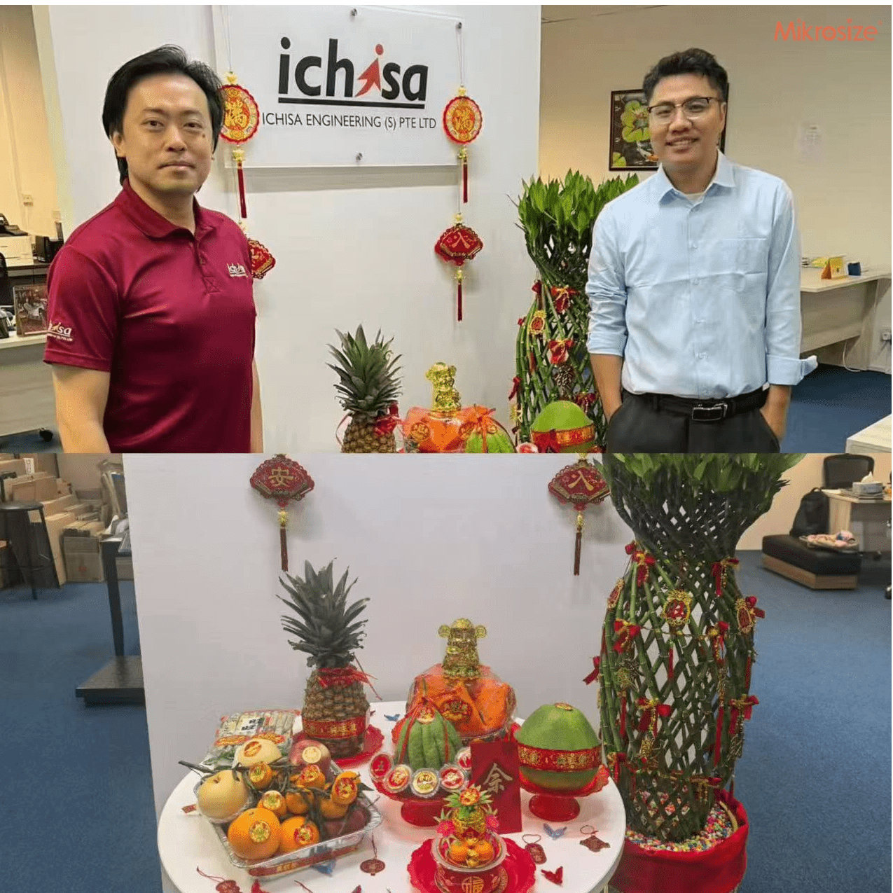 A productive and pleasant day spent with our NDT instrument agent in Singapore. Great discussions with Mikrosize!