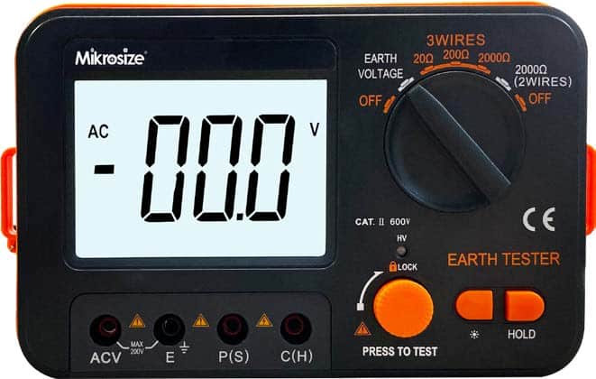 MS4105A Digital Ground Resistance Tester（2）