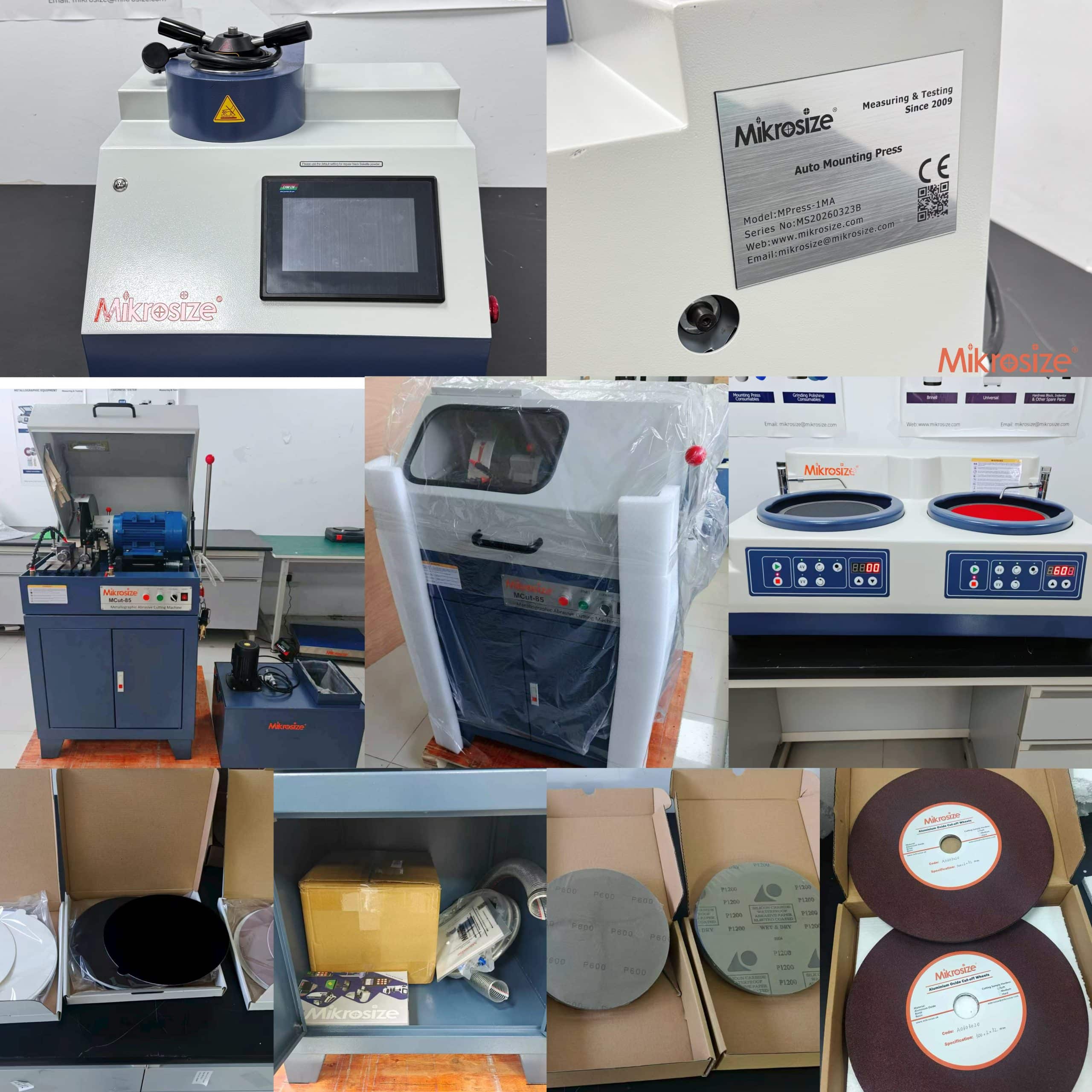 Metallographic testing surges in Vietnam,local distributors bought 3 sets.