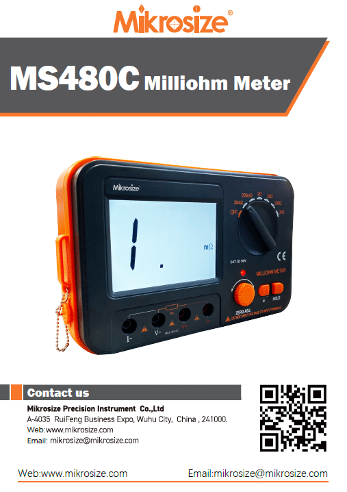 MS480C Milliohm Meter