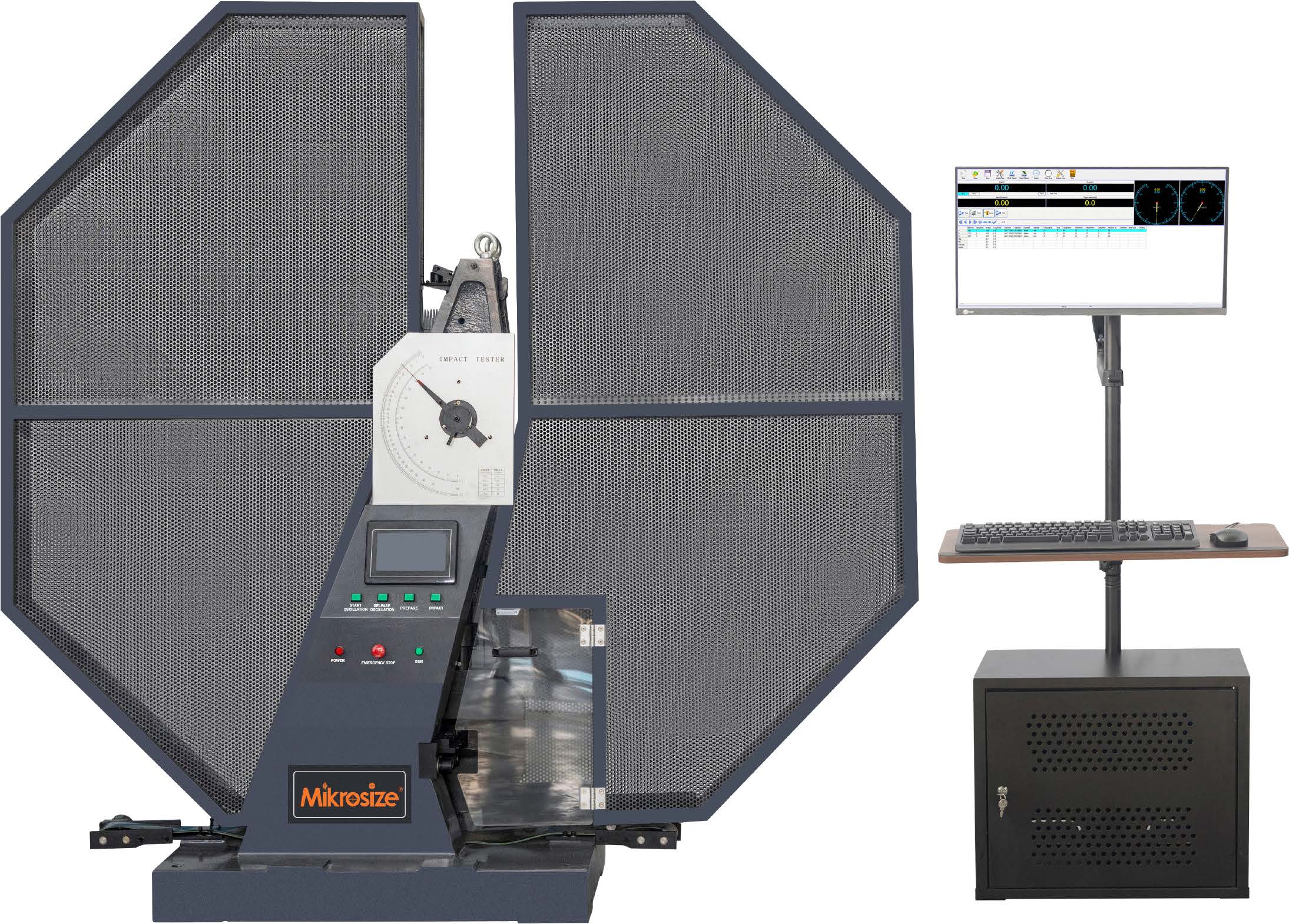 Mikrosize: Your Trusted Supplier of Advanced Microcomputer-Controlled Automatic Impact Testing Machine