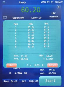 MRocky 150 45A Fully Automatic Twin Rockwell Hardness Tester 图（4）