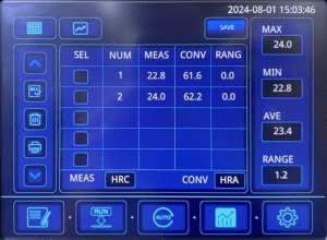 Digital Touch Screen Rockwell Hardness Tester: Precision Hardness Testing with Mikrosize iRocky-150CL-PC 6 Touch Screen Superficial Rockwell Hardness Tester5