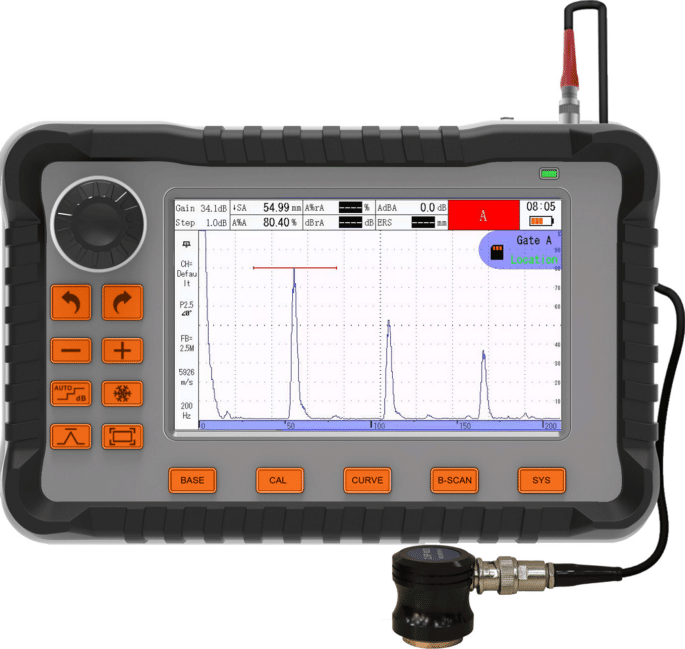 iFlaw-100 Ultrasonic Flaw Detector: Versatile Industrial Inspection Solution 1 Ultrasonic Flaw Detector 1