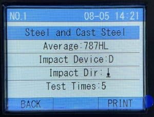 iLeeb 300 Color Screen Leeb Hardness Tester图（5） 2