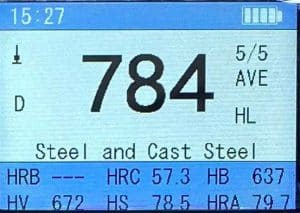 iLeeb 300 Color Screen Leeb Hardness Tester图（6） 2