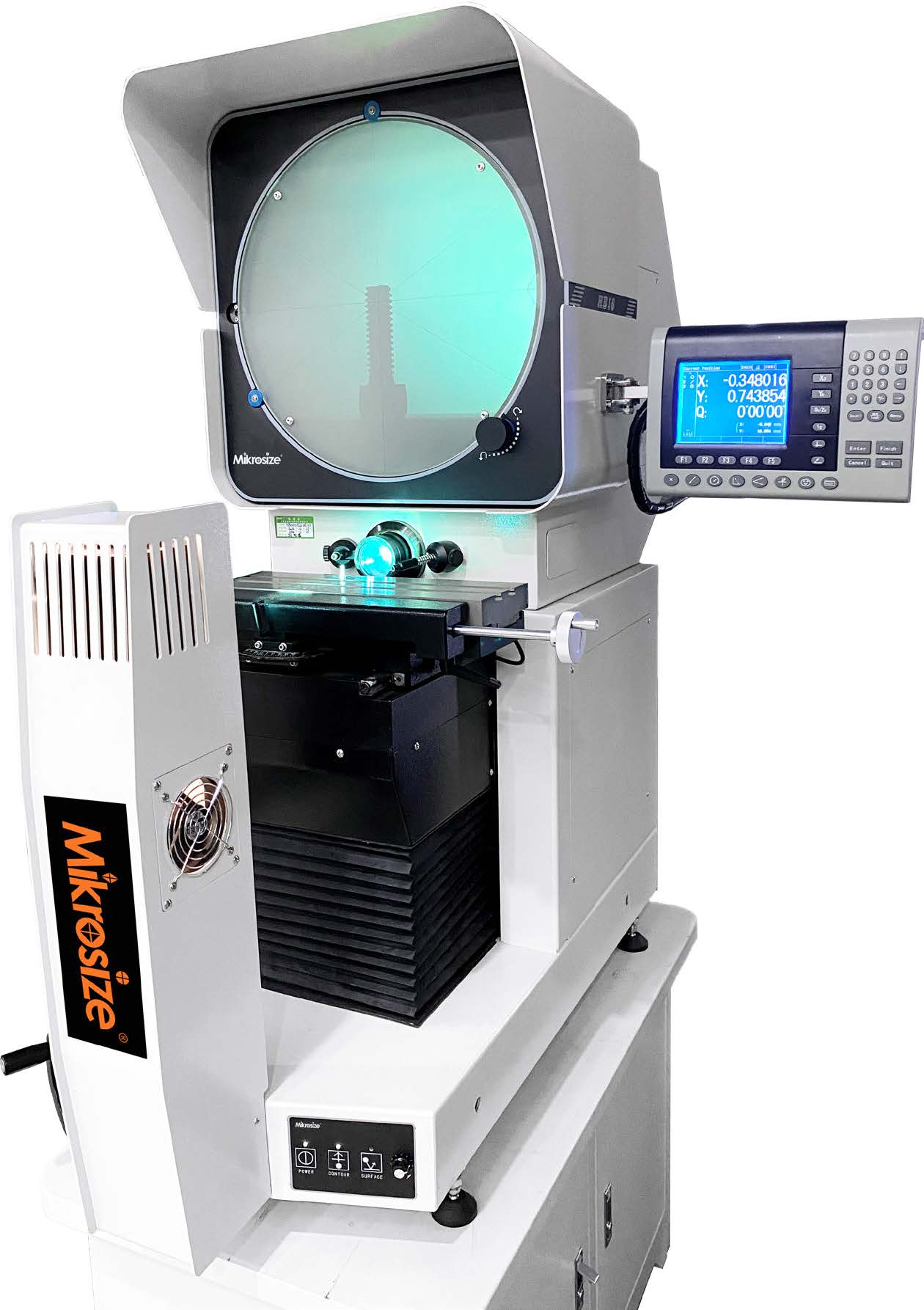 Digital Measurement Projector: Overview, Features & Applications | iProjec-H12/H16/H24 Horizontal Measuring Profile Projector