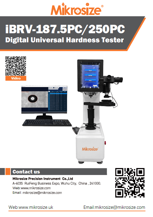 iBRV-187.5/250PC Digital Universal Hardness Tester