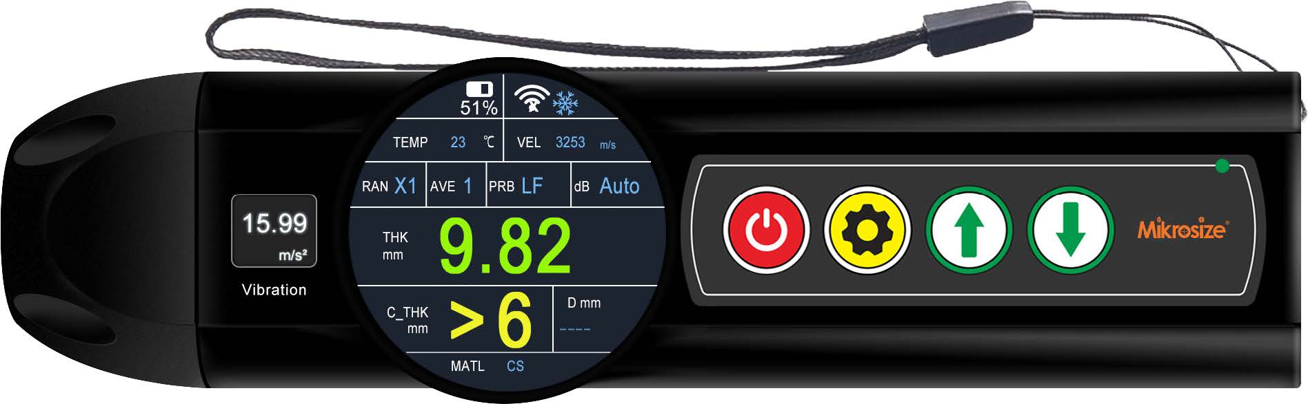 EMT-240 Electromagnetic Ultrasonic Thickness Gauge